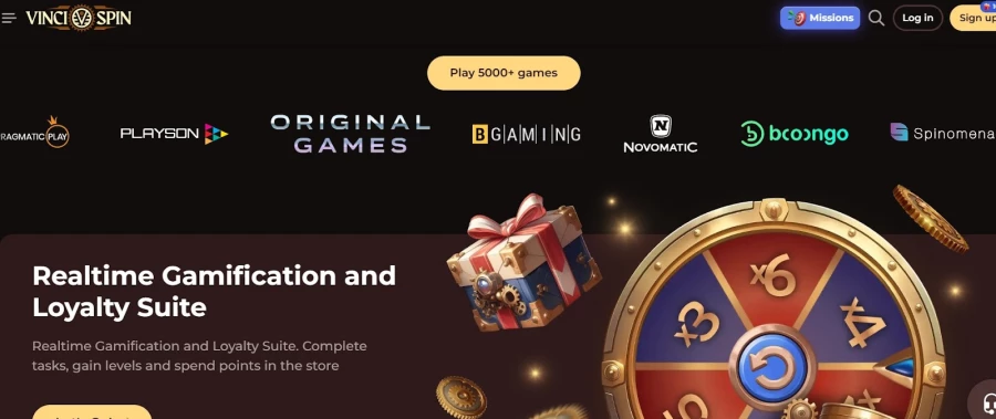 Vinci Spin Casino